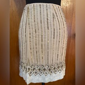 Matty M Embellished Mini Skirt